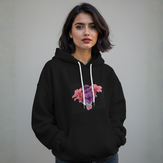 Fusion print hoodie