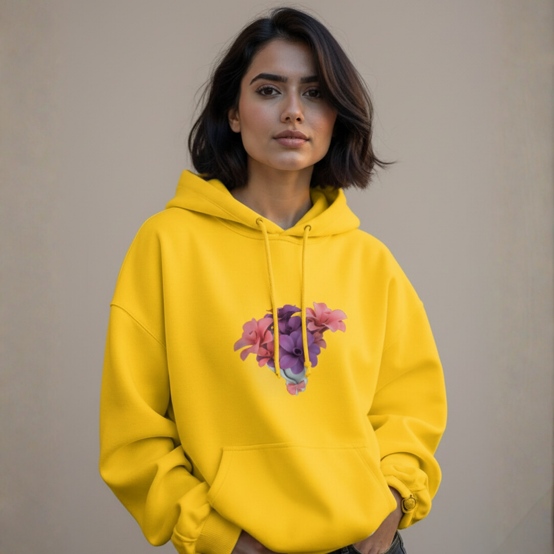 Fusion print hoodie