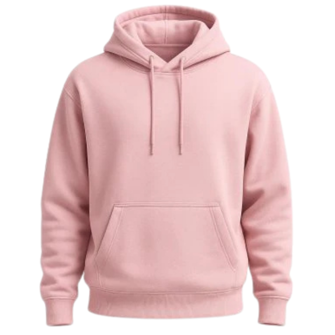Plain Hoodie for her - Pink