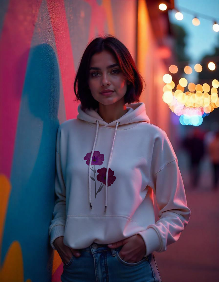 bellflower Printed Hoodie