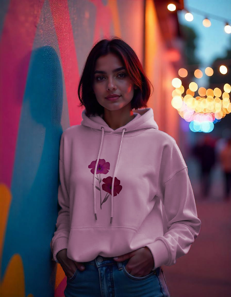 bellflower Printed Hoodie