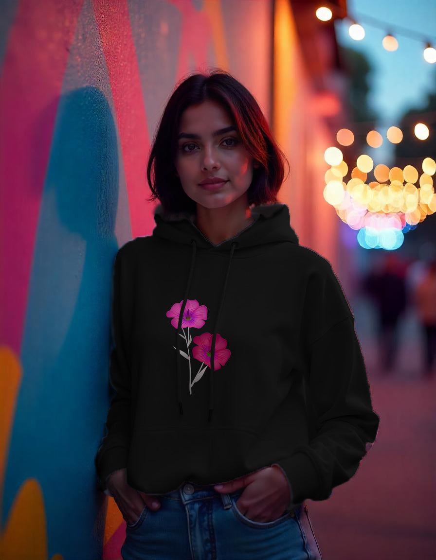 bellflower Printed Hoodie