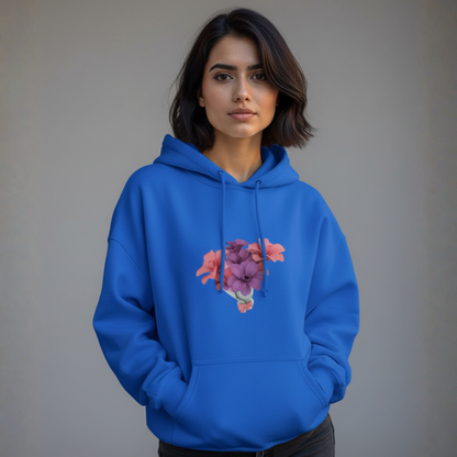 Fusion print hoodie