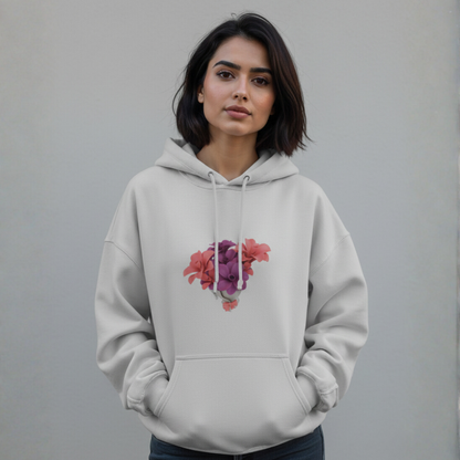 Fusion print hoodie