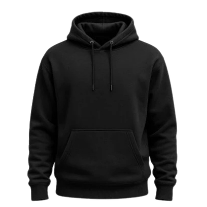 Plain Hoodie for her - Black