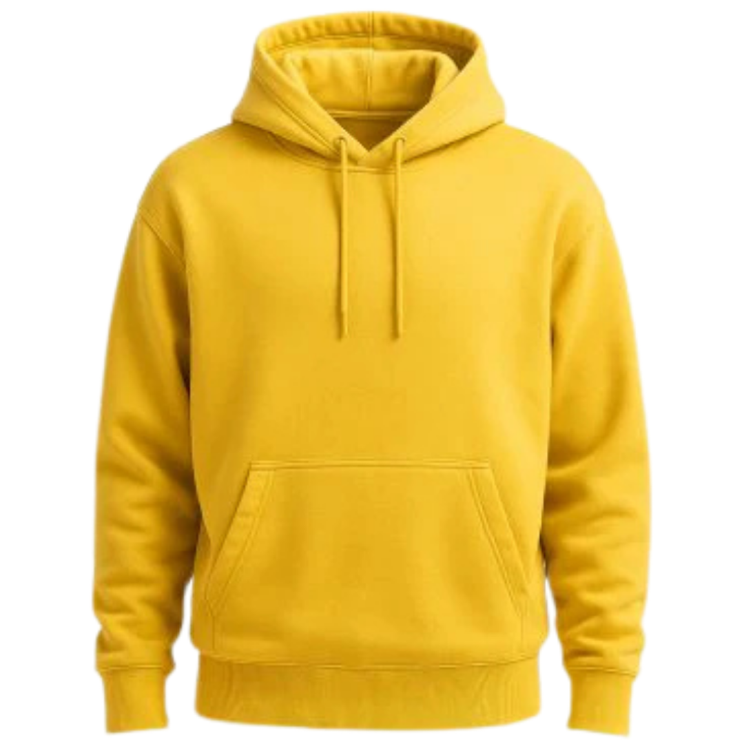 Plain Hoodie for her - Yellow