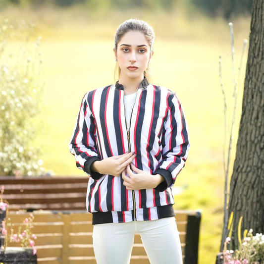 Regal Stripes Women's Jacket